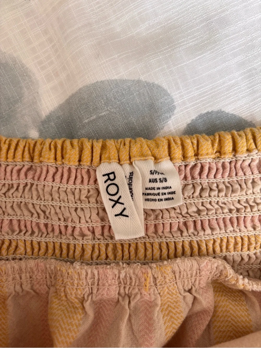 Roxy Pastel Stripe Tie Strap Tank 🌼 - Picture 5 of 5